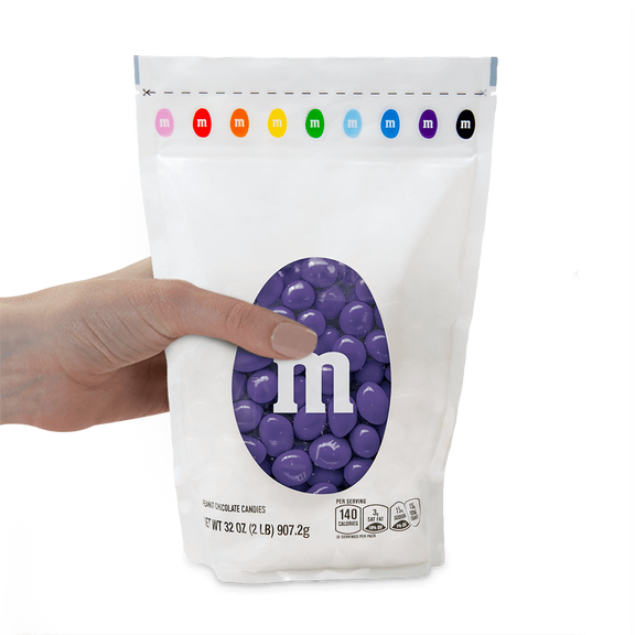 peanut M&M'S purple candy 1