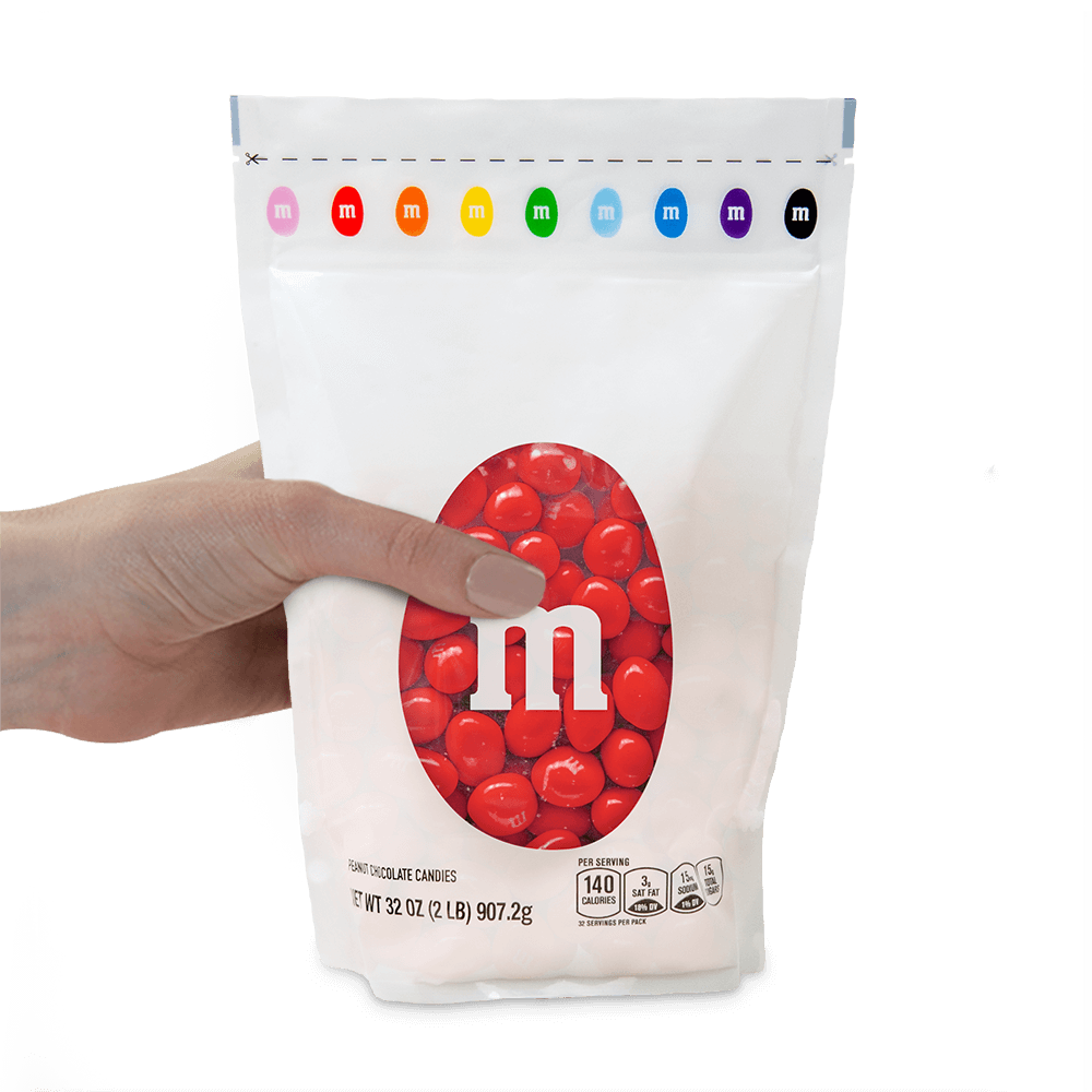 peanut M&M'S red candy 1