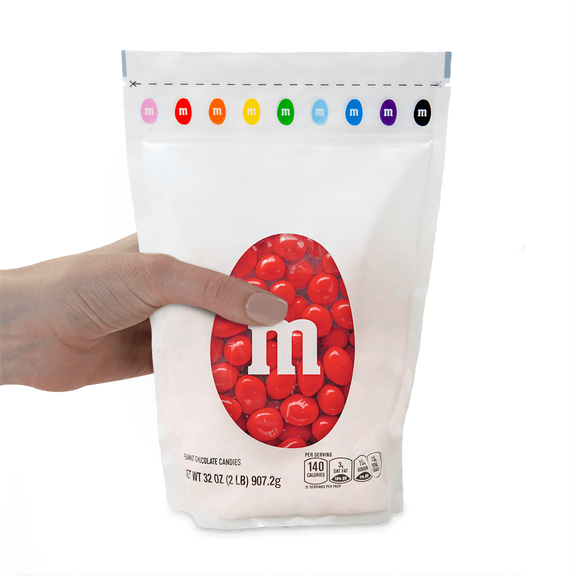 peanut M&M'S red candy 1