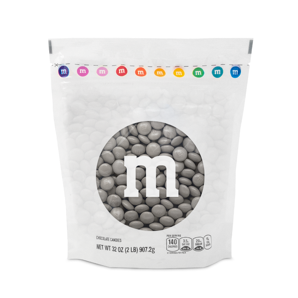 grey M&M'S bulk candy 0