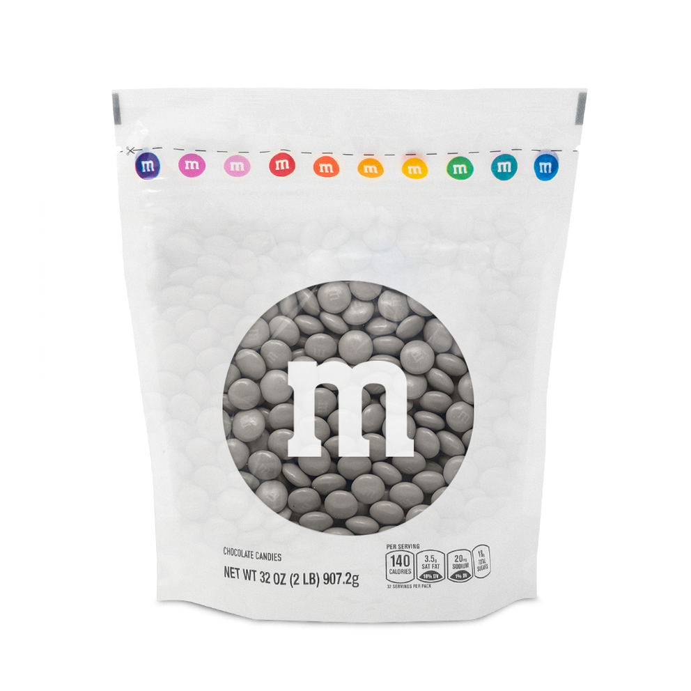 grey M&M'S bulk candy 0