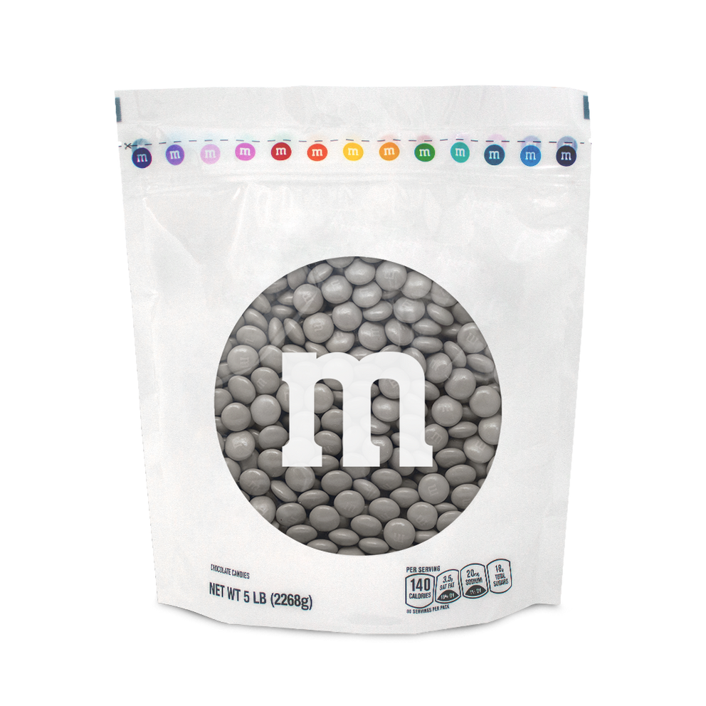 grey M&M'S bulk candy 0