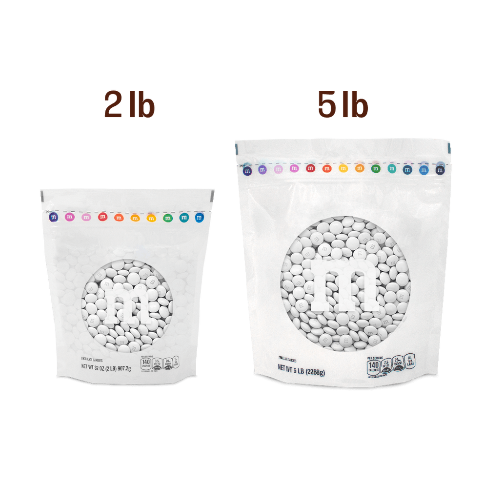 white M&M'S bulk candy 2