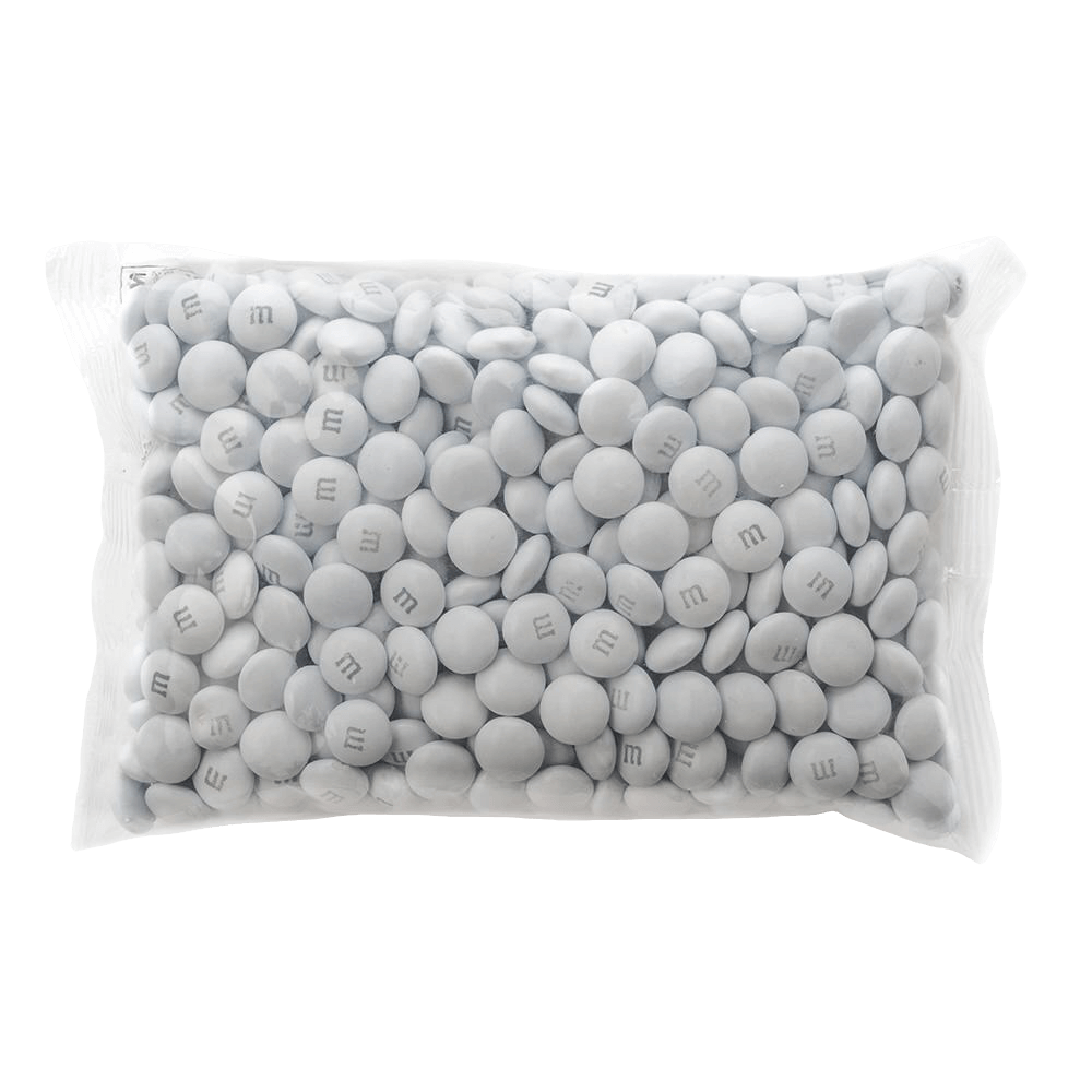 White M&M'S Bulk Candy