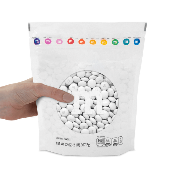 white M&M'S bulk candy 1