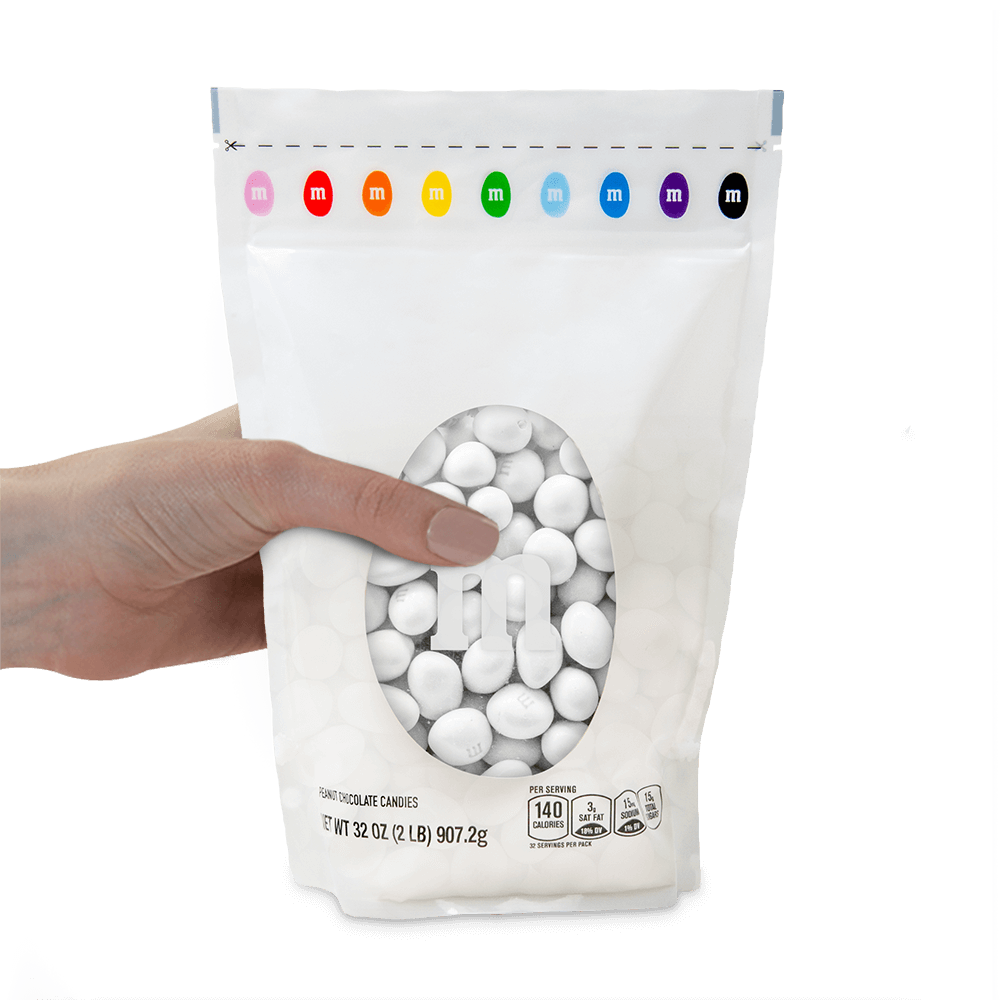 peanut M&M'S white candy 1