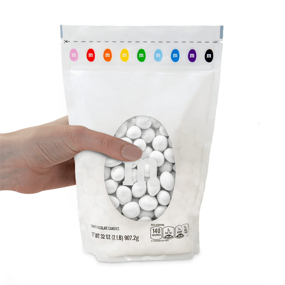peanut M&M'S white candy 1