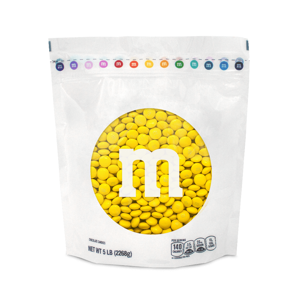yellow M&M'S bulk candy 0