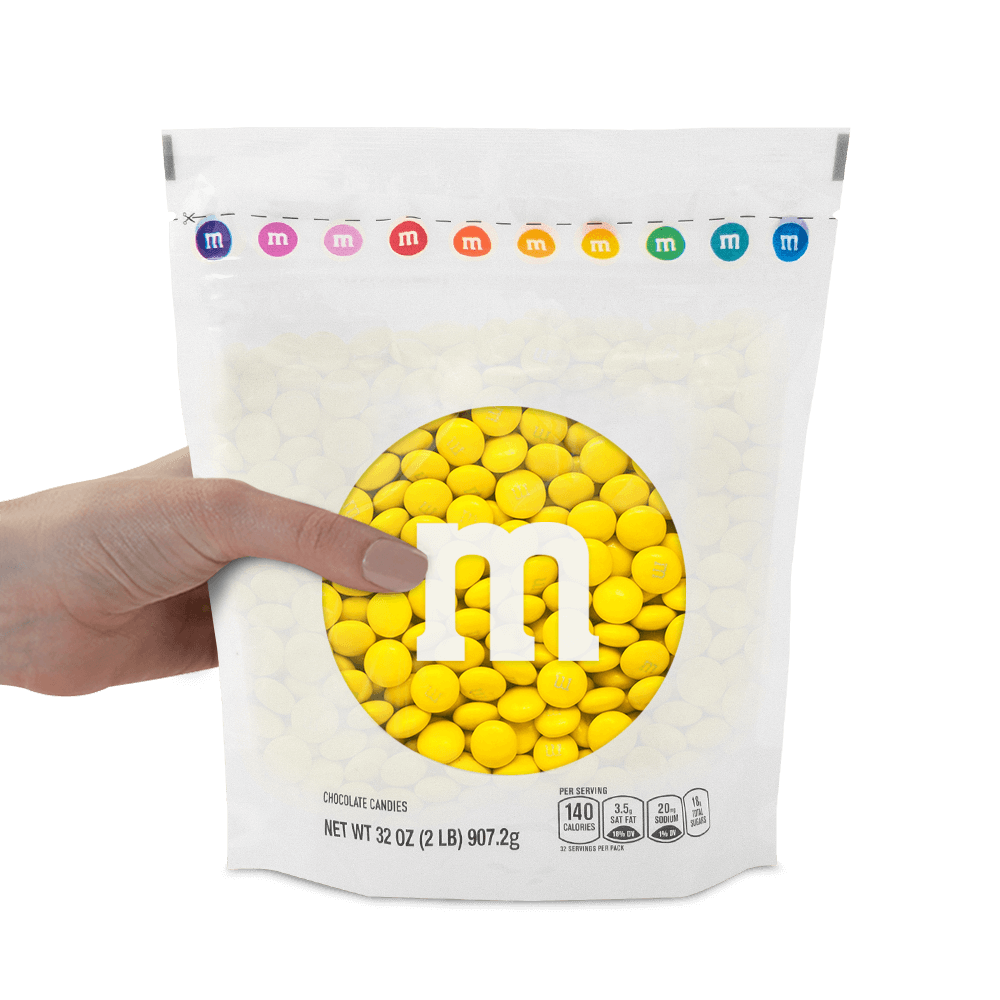 yellow M&M'S bulk candy 1