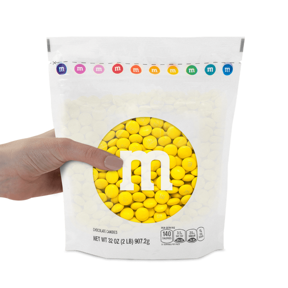 yellow M&M'S bulk candy 1
