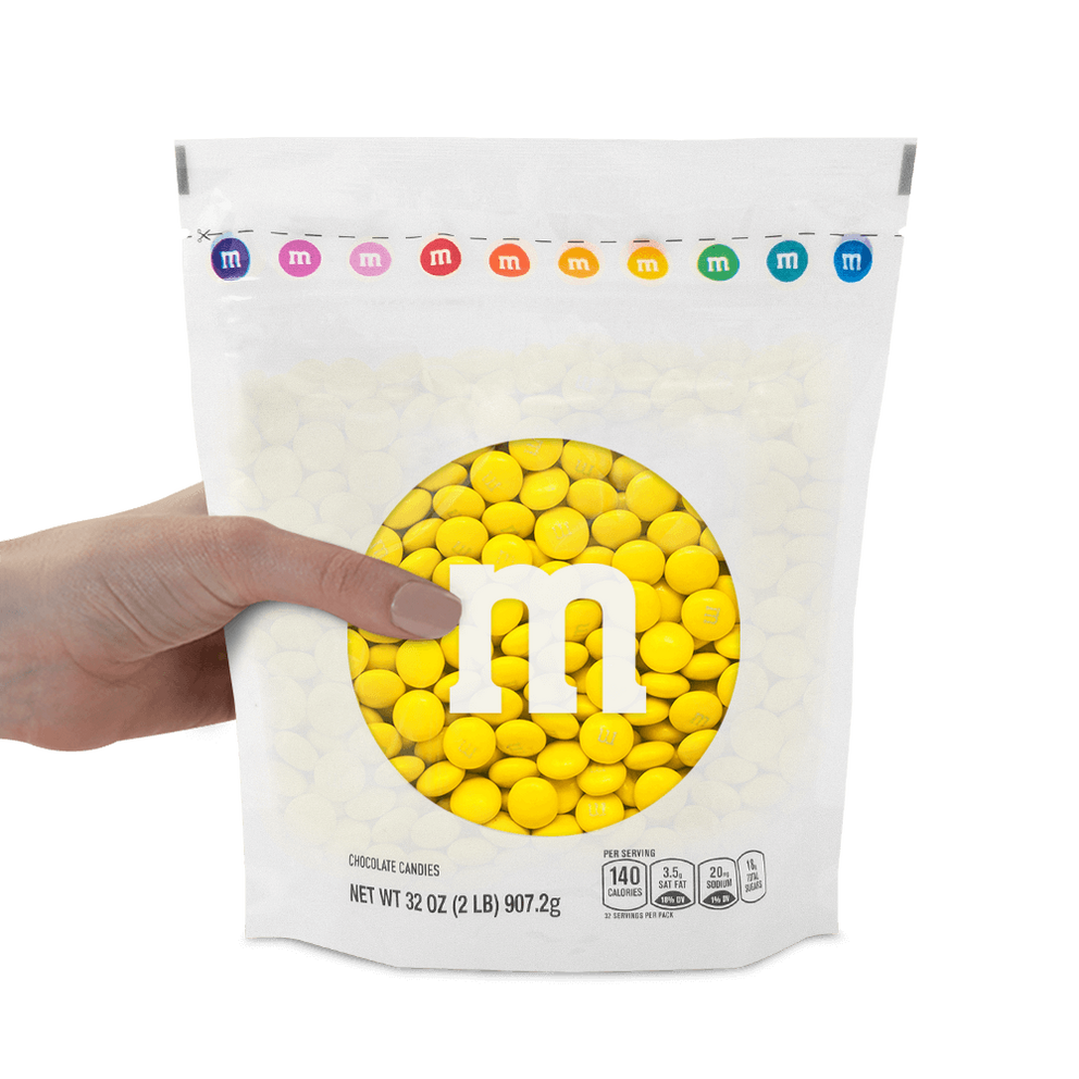 yellow M&M'S bulk candy 1
