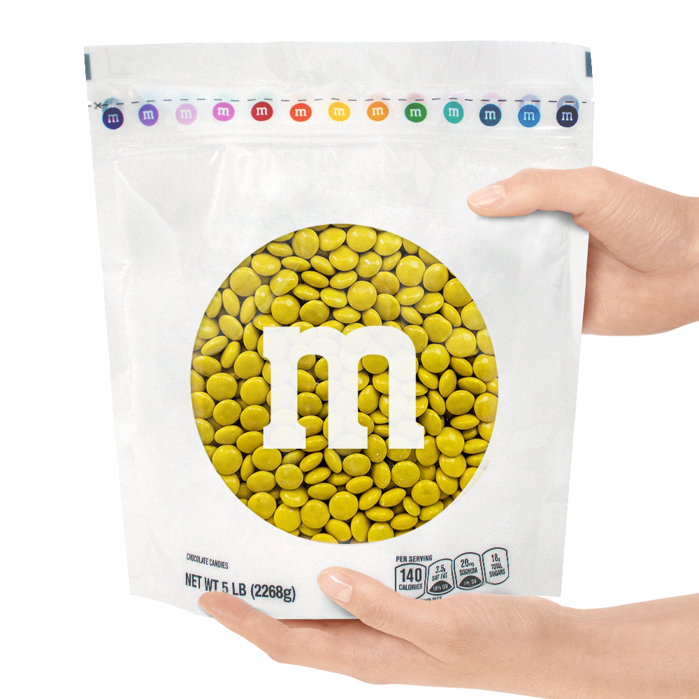 yellow M&M'S bulk candy 1