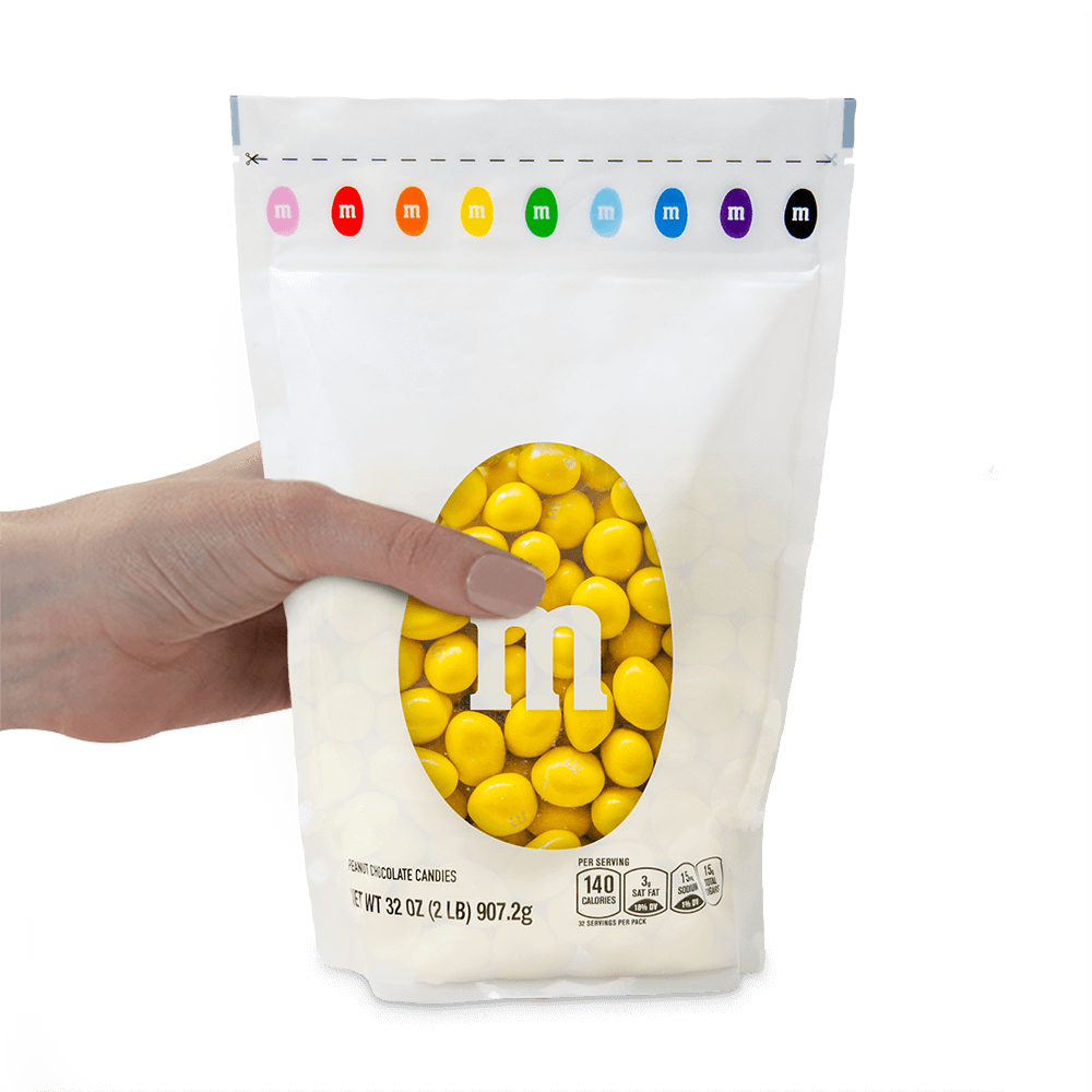 peanut M&M'S yellow candy 1