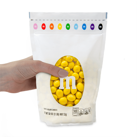 peanut M&M'S yellow candy 1