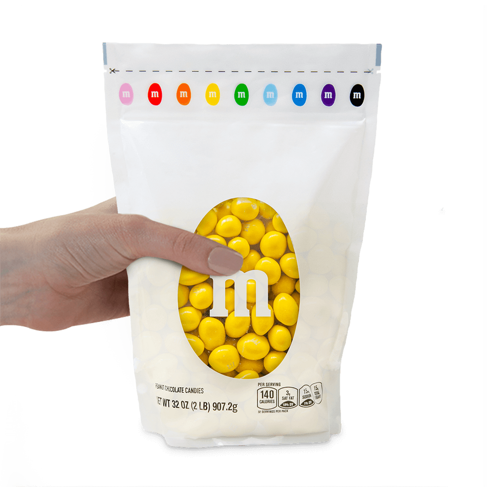 peanut M&M'S yellow candy 1