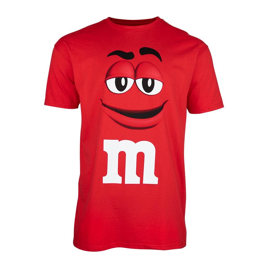 M & Ms M&M World Chocolate Candy Character BLUE T-Shirt Men's Size  Medium