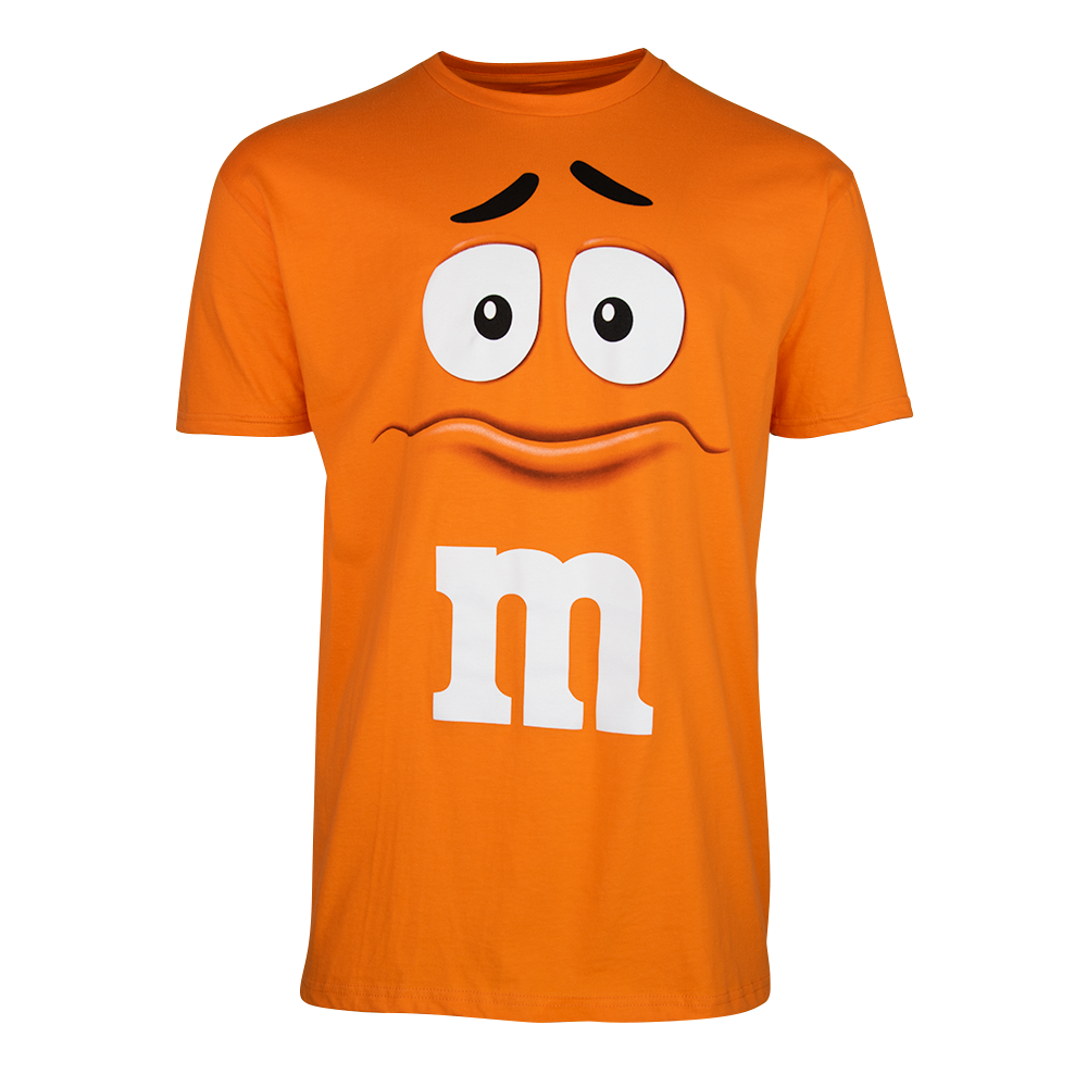 T shirt m&m logo sale