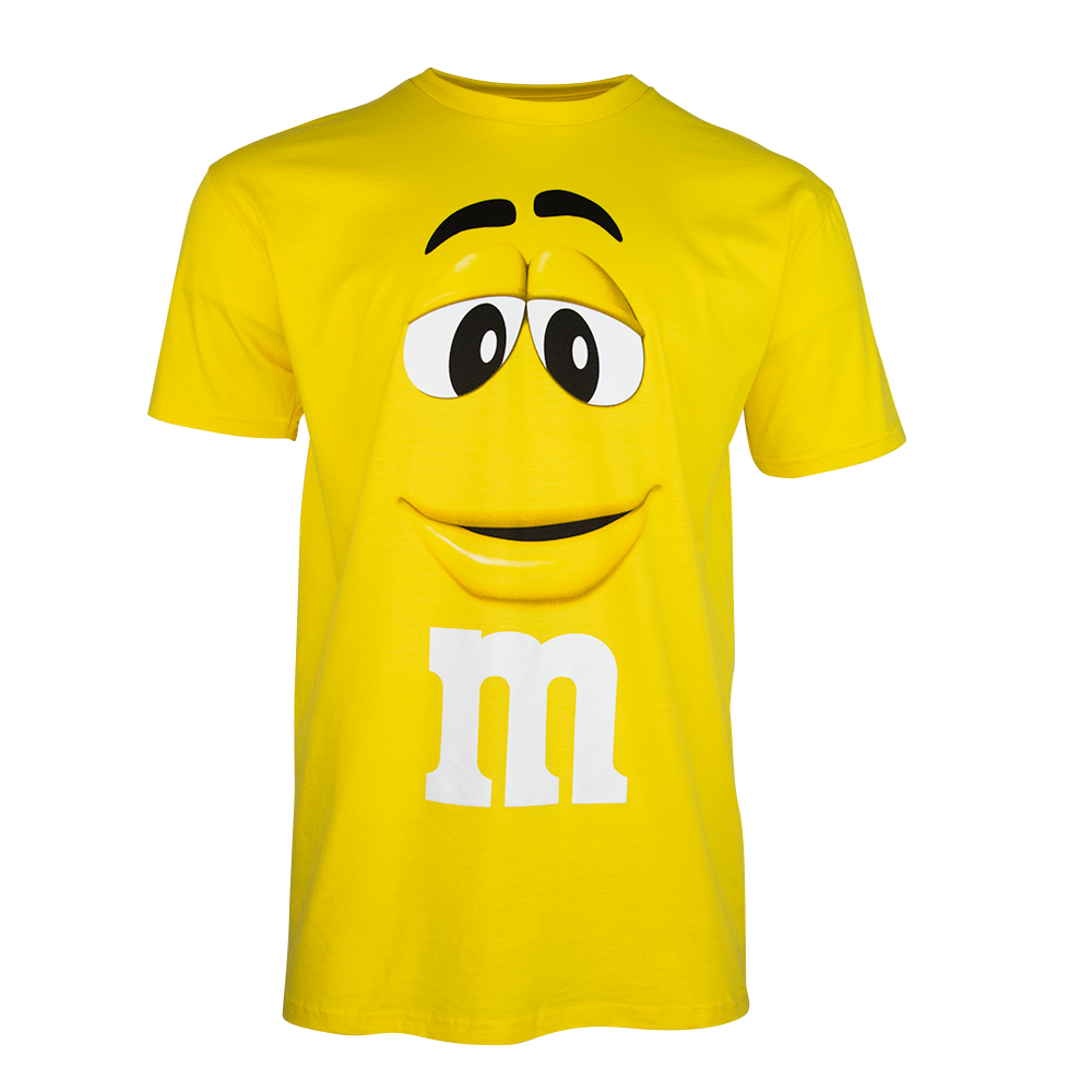 Yellow  M&m characters, Candy logo, Yellow m&m