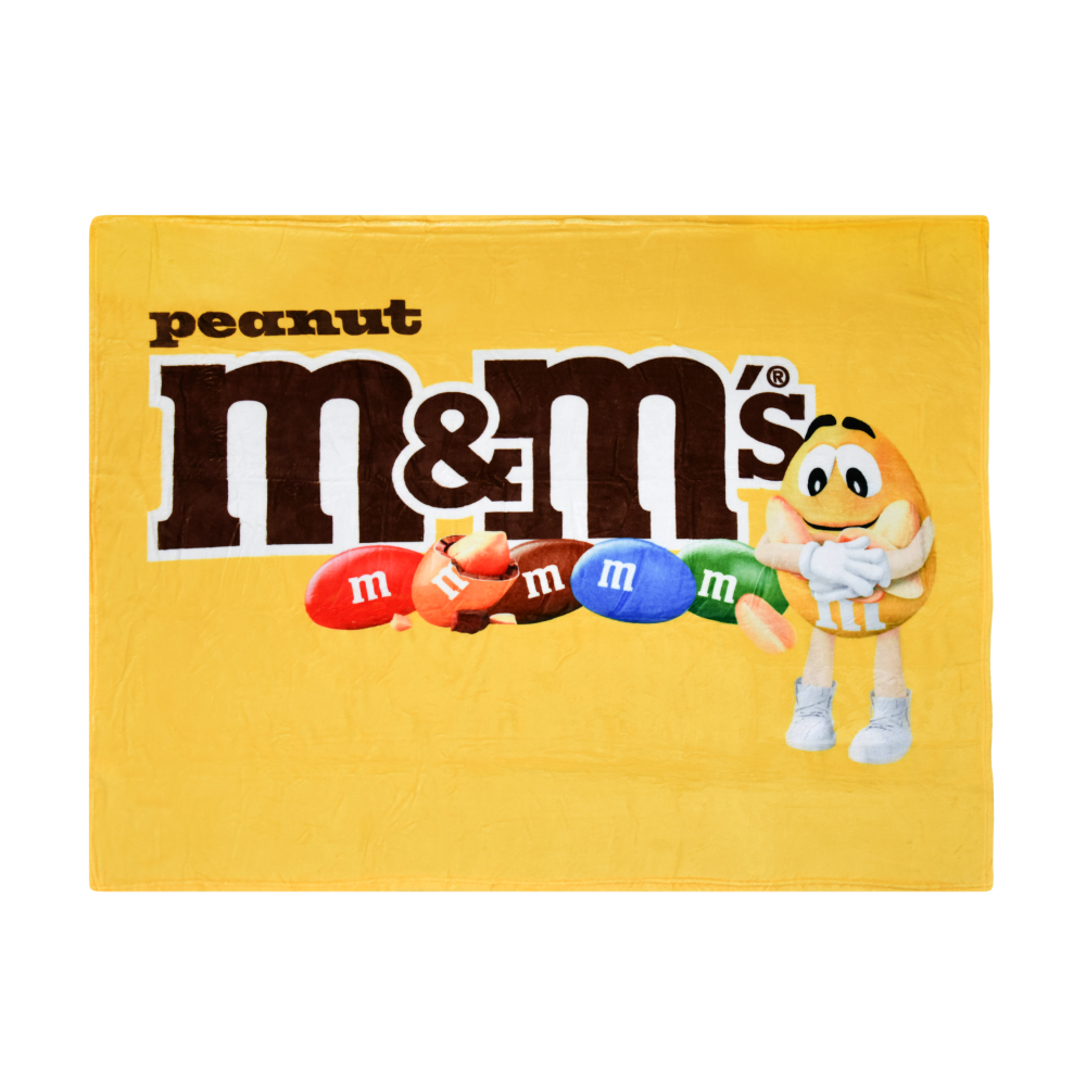 M&M’S chocolate bag blanket