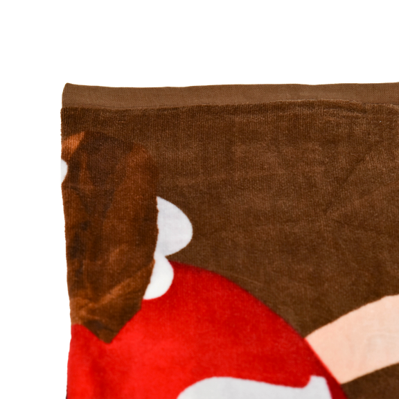 M&M’S chocolate bag beach towel 1