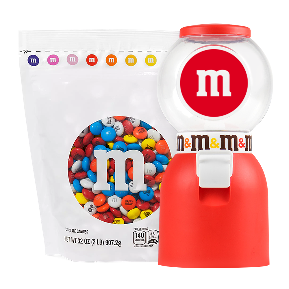 m logo candy dispenser 0