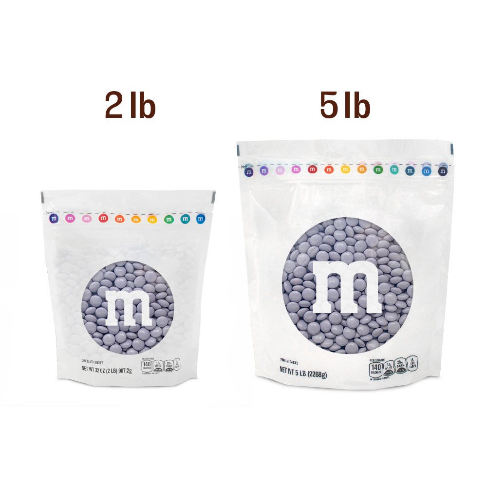 light purple M&M'S bulk candy 1