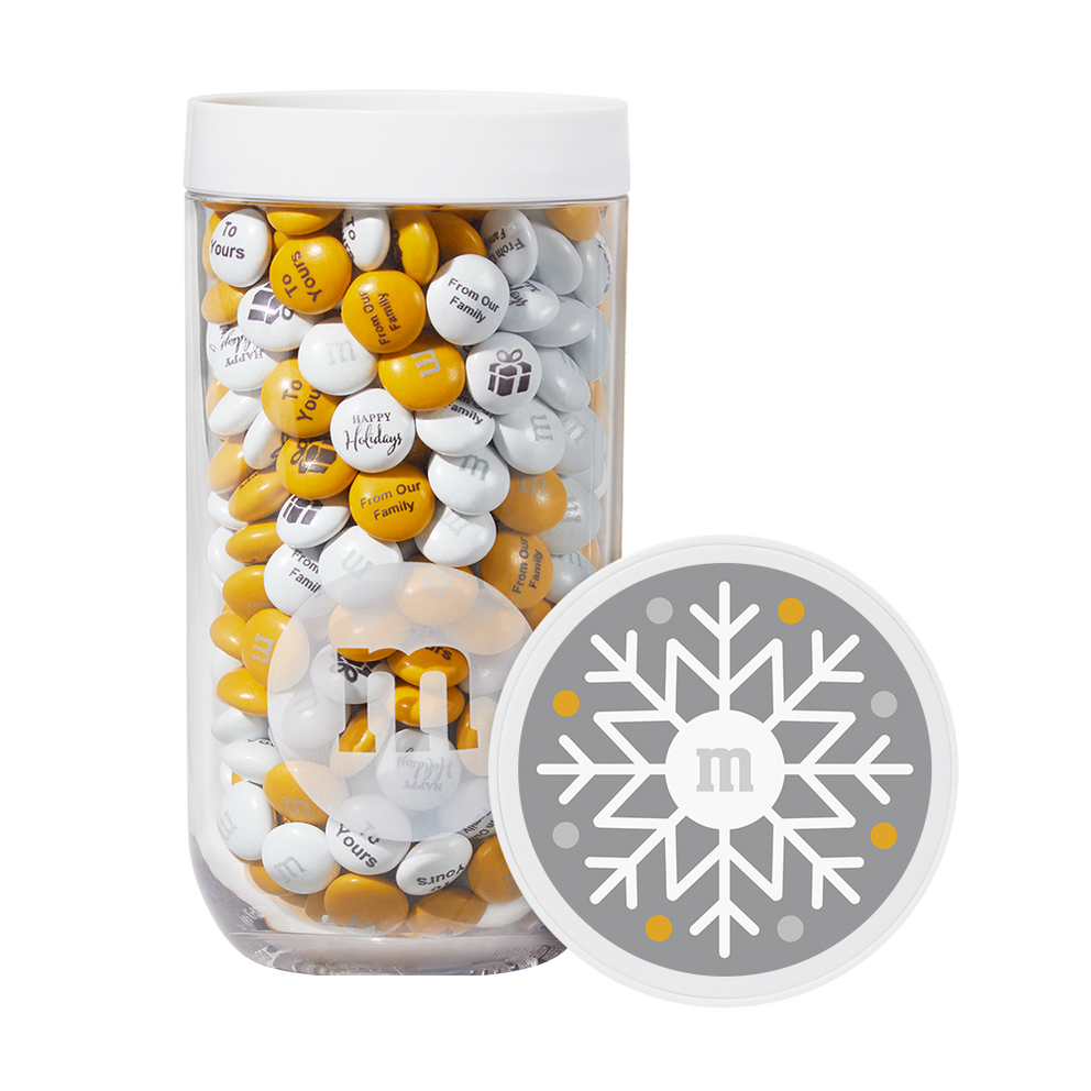 snowflake gift jar 0