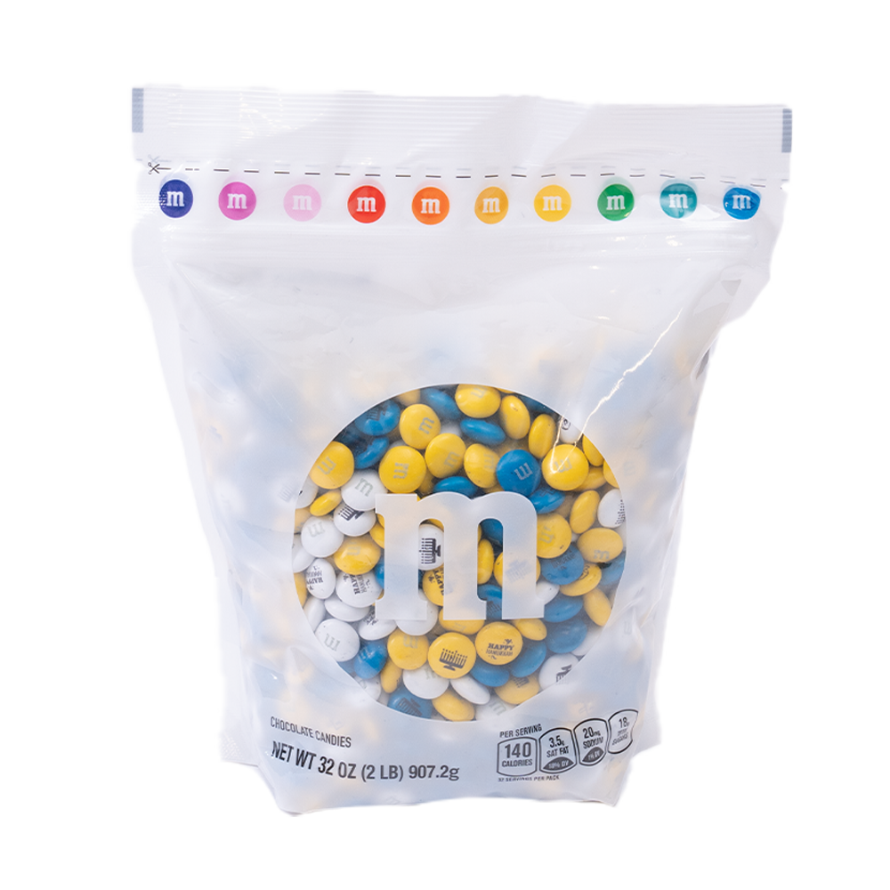 Light Blue M&M'S Bulk Candy Bag (2lb) 