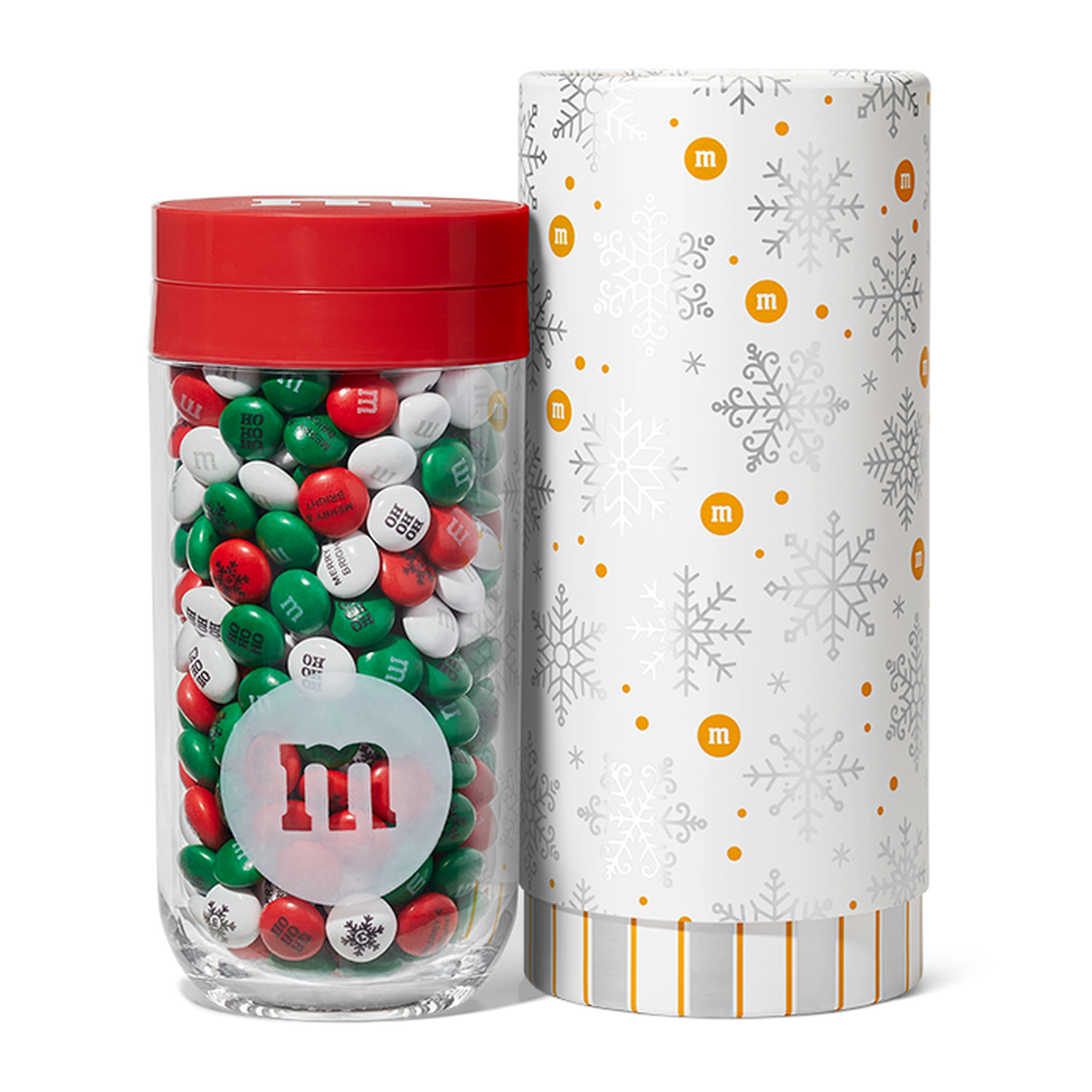 gift jar in snowflake gift tube 0