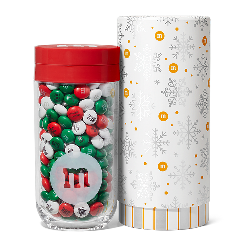 gift jar in snowflake gift tube 0