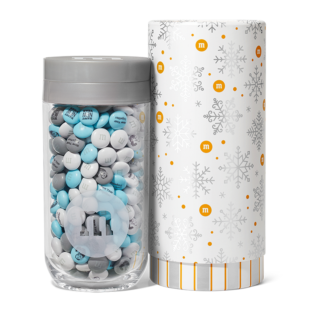 gift jar in snowflake gift tube 0