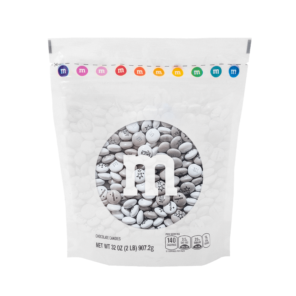 White M&M's Chocolate Candy