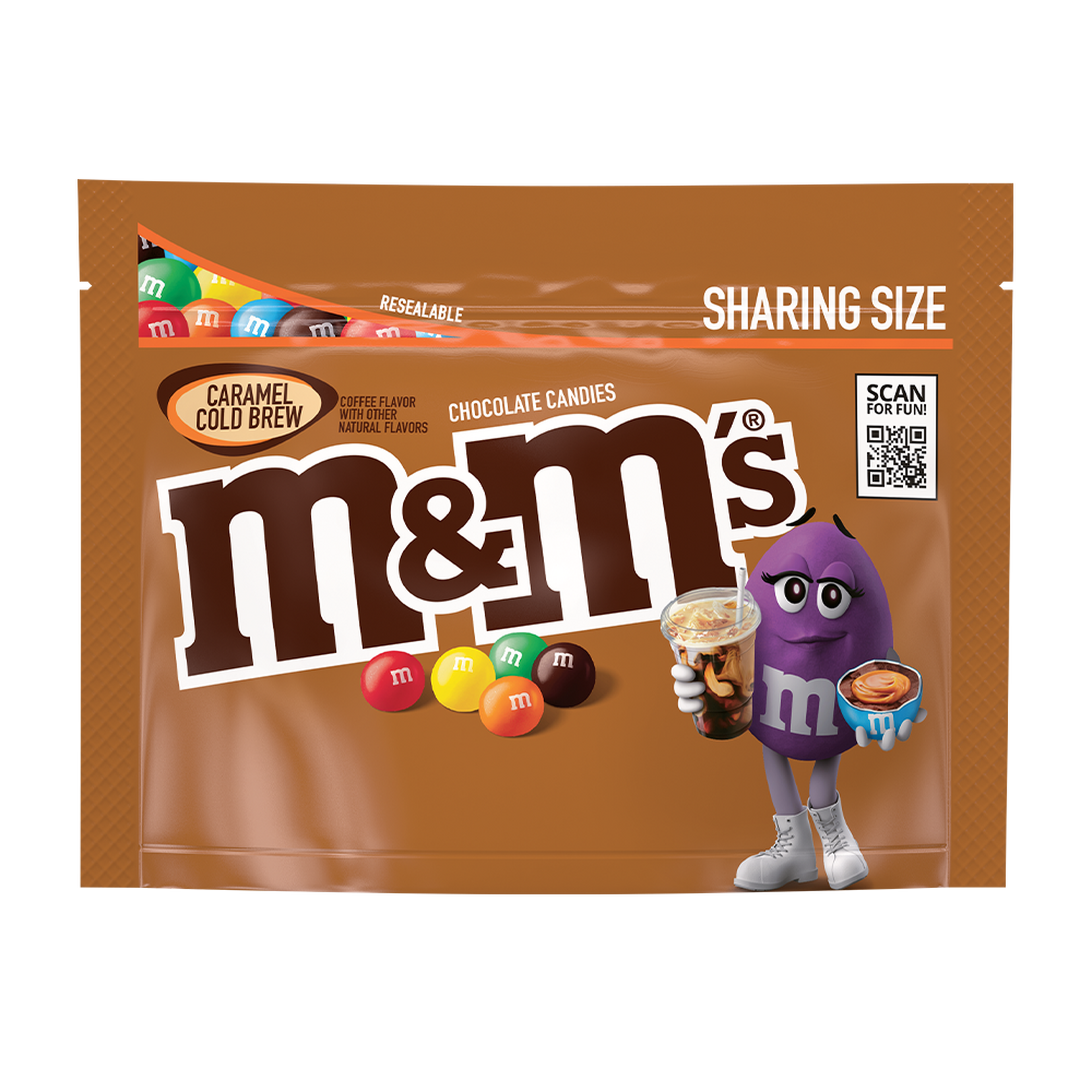 M&M's Pretzel Milk Chocolate Candy Sharing Size Resealable - 7.4 oz