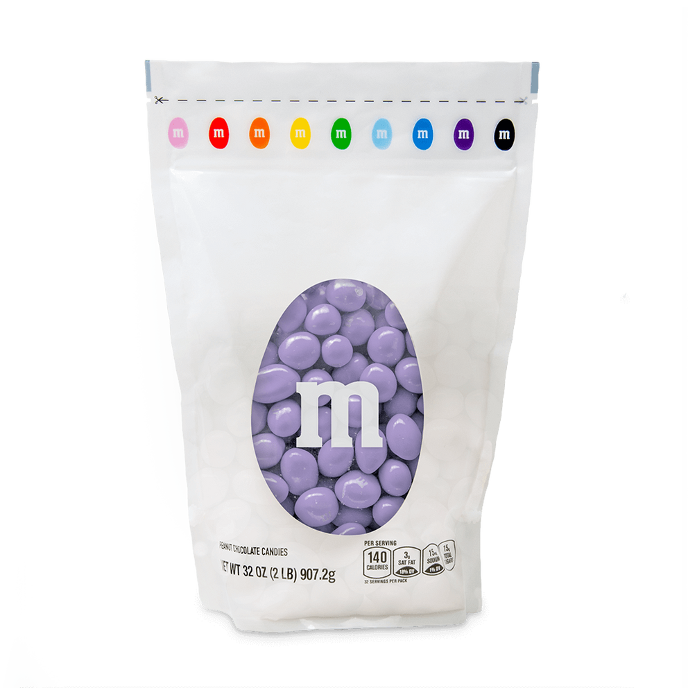 peanut M&M'S light purple candy 0