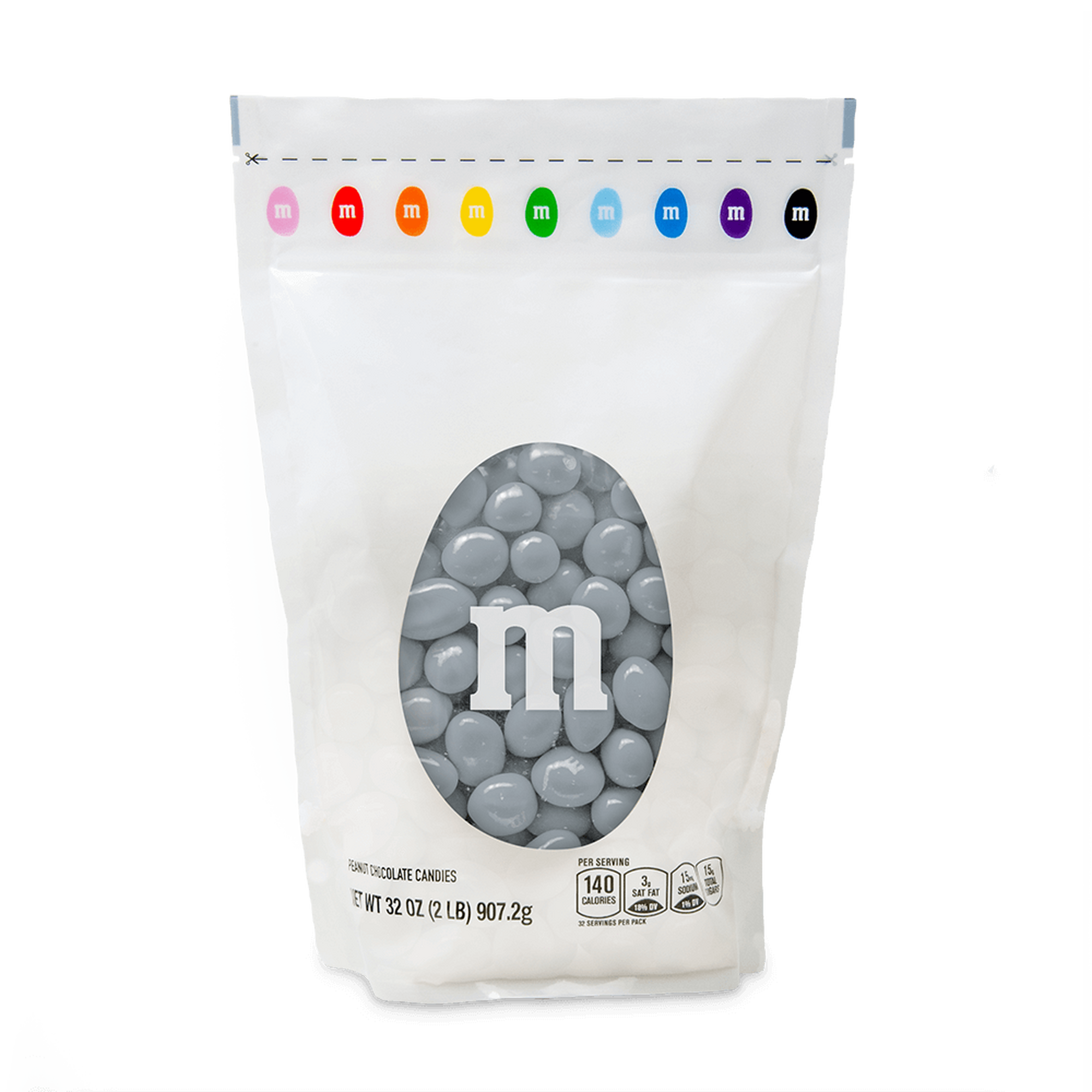 peanut M&M'S silver candy 0
