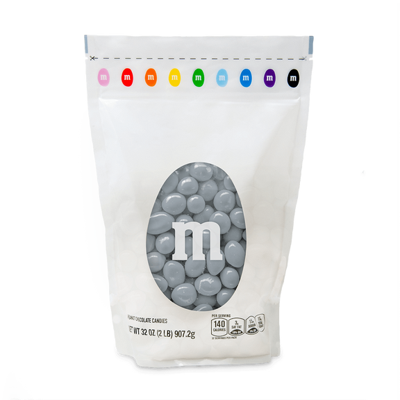 peanut M&M'S silver candy 0