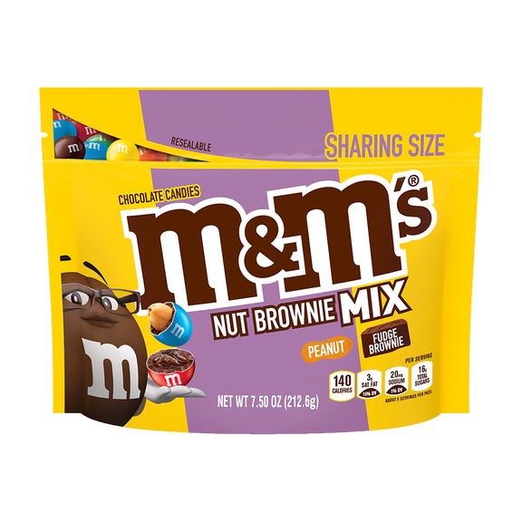 Nut Brownie Mix M&M'S, 7.5oz 0