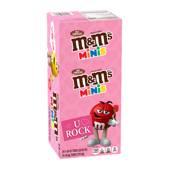 Valentine Mini M&M'S Candy Tubes 0