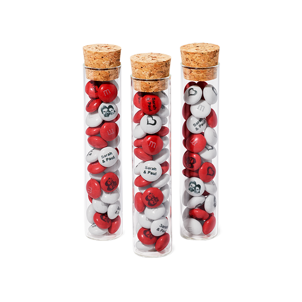 grote zak 1,5 kg + 40 glazen buisjes met kurk om zelf te vullen 1