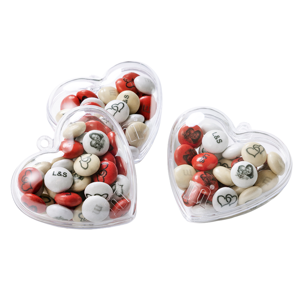 confezione di confetti sfusi 1,5 kg + 40 cuori da riempire 1