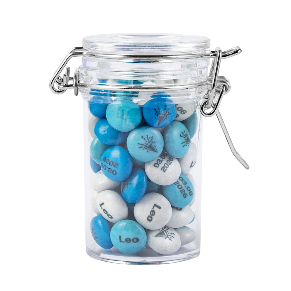grote zak 1,5 kg + 30 plastic potjes om zelf te vullen 0