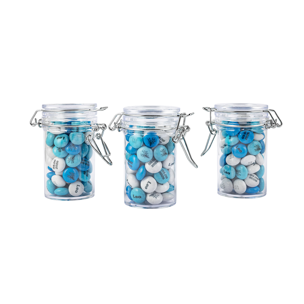grote zak 1,5 kg + 30 plastic potjes om zelf te vullen 1