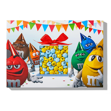 Birthday Box M&M's