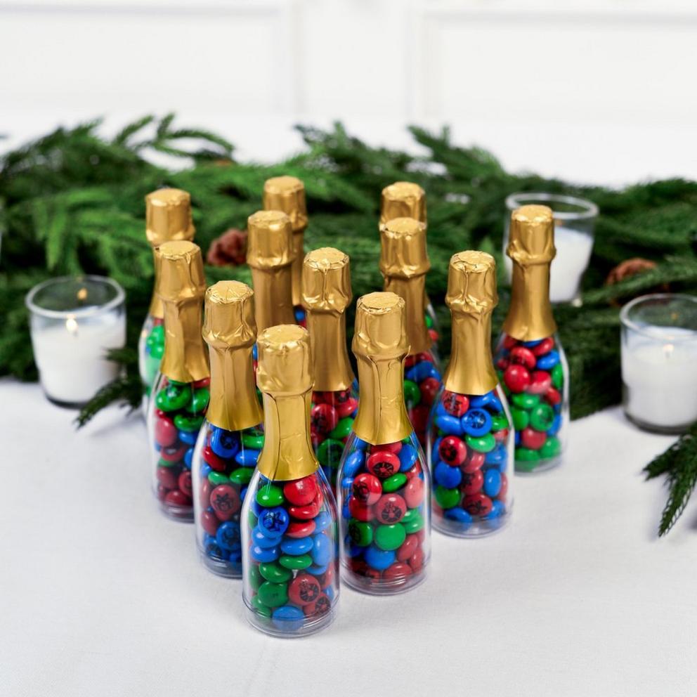 sachet vrac 1,5 kg + 30 mini bouteilles dorées à remplir 4