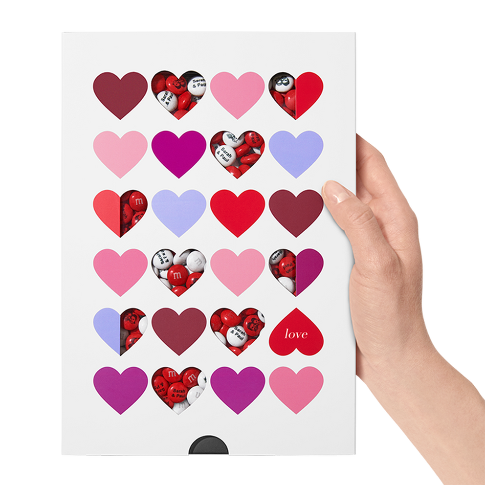 verpakking “hartjes” 400 g 3