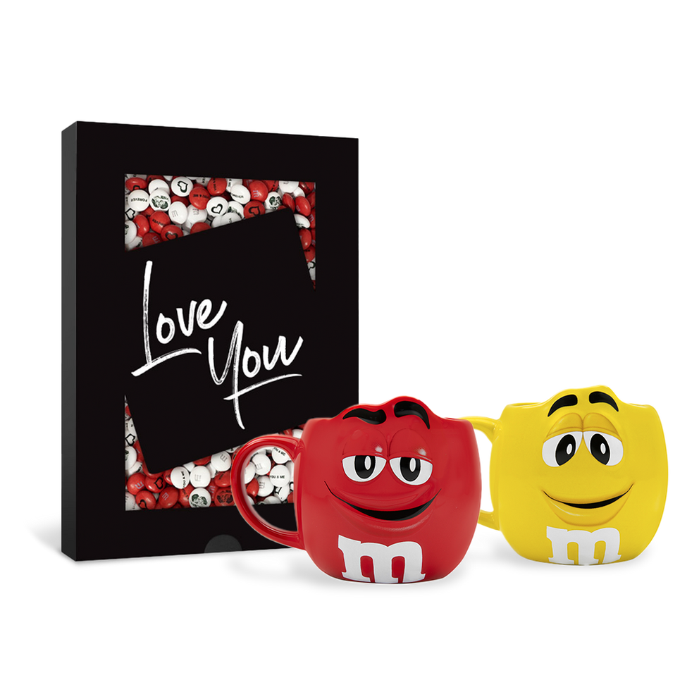 Verpakking “Love You” 400 gr. + 2 M&M’S XL Mokken 0