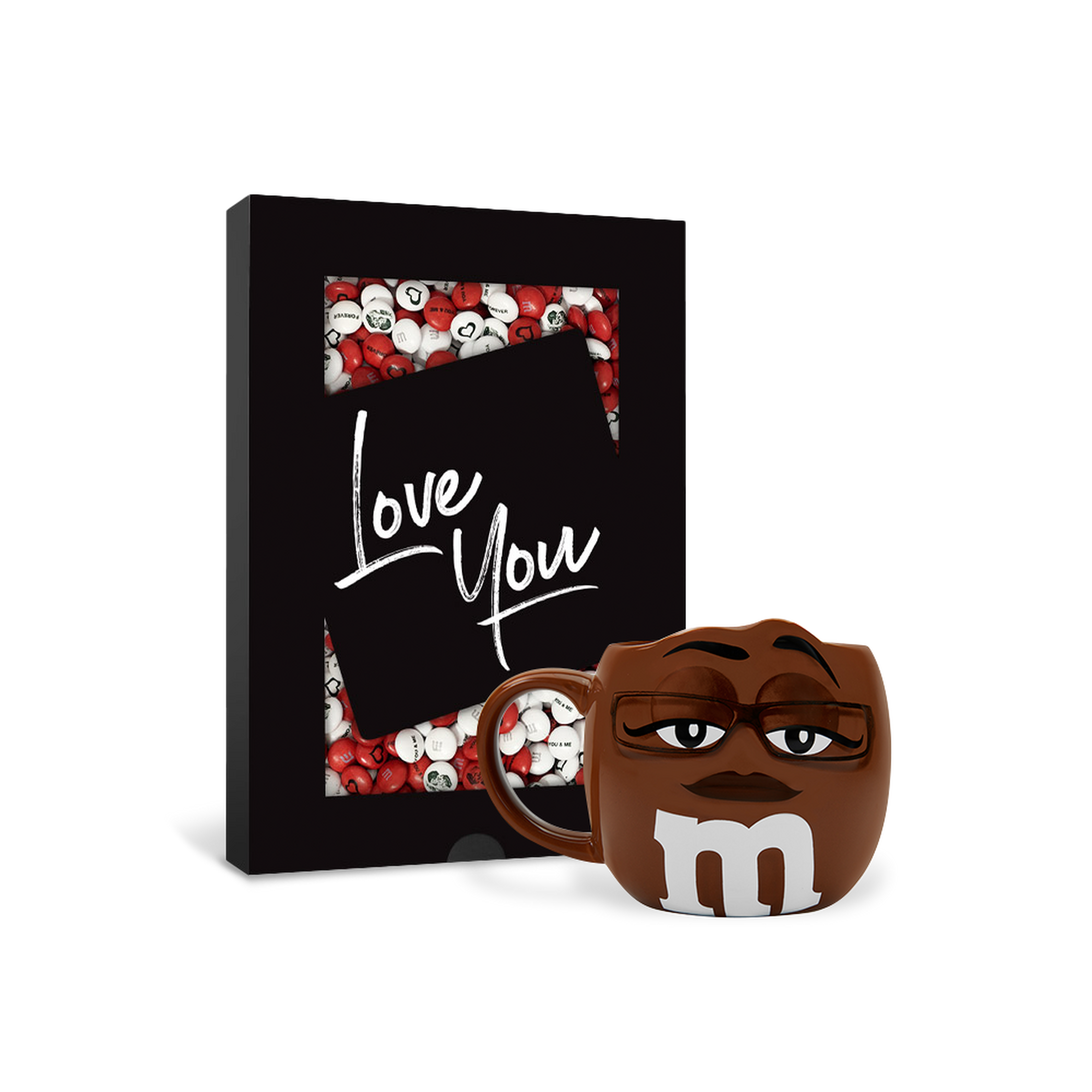 Coffret Love You 400 g + Mug M&M'S XL Miss Brown 0