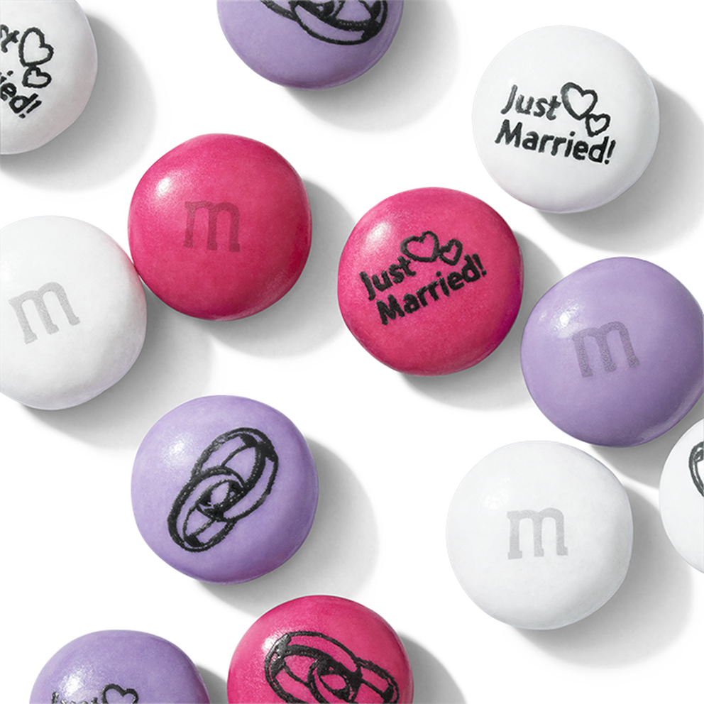 Pre-printed Wedding Bulk Pack 1,5 kg | M&M'S®