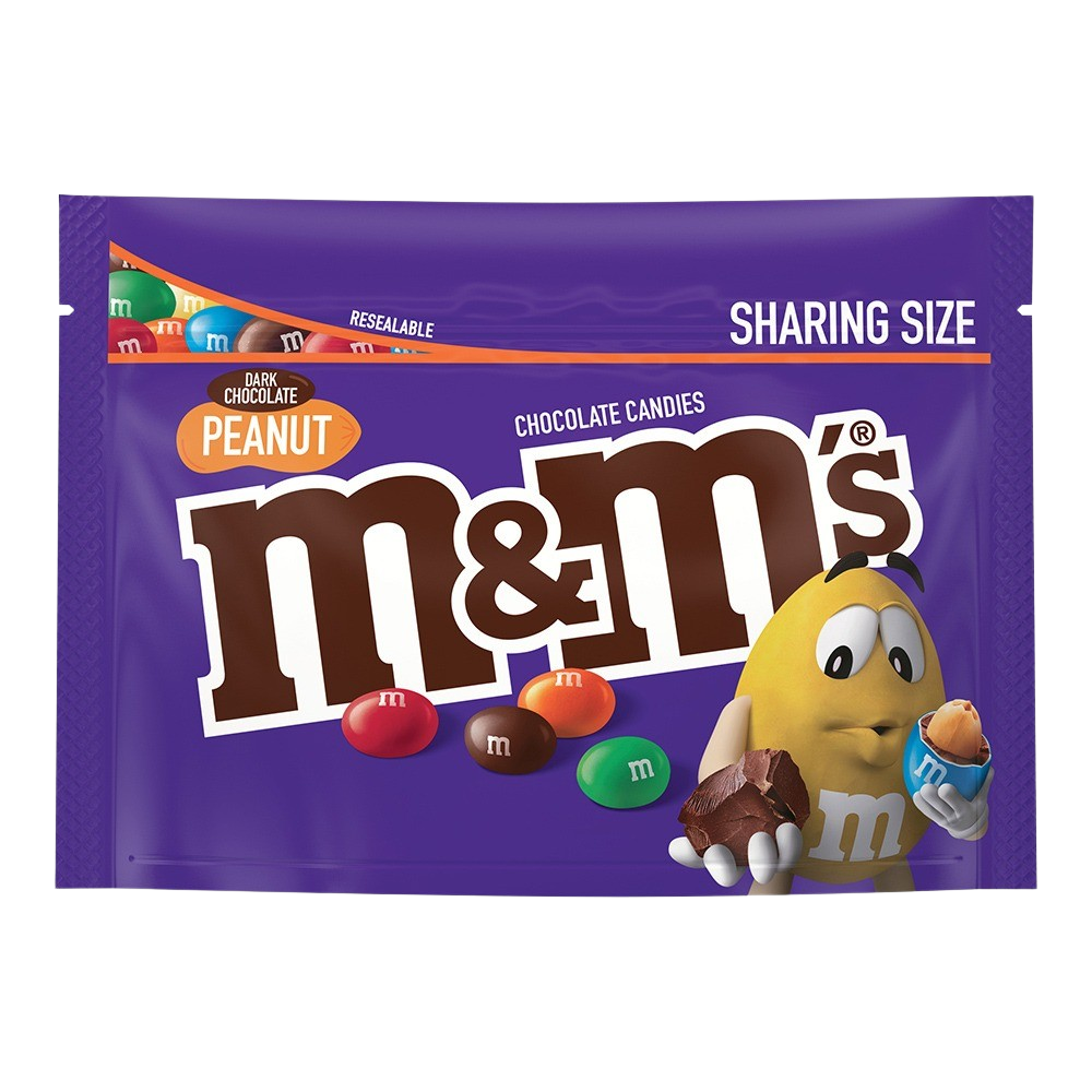 Dark Chocolate Peanut M&M'S, 10.1 oz M&M'S