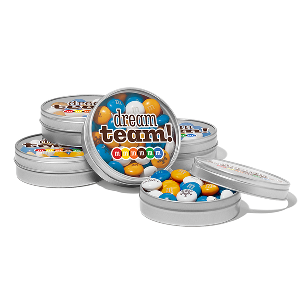 silver corporate appreciation favor tins 0